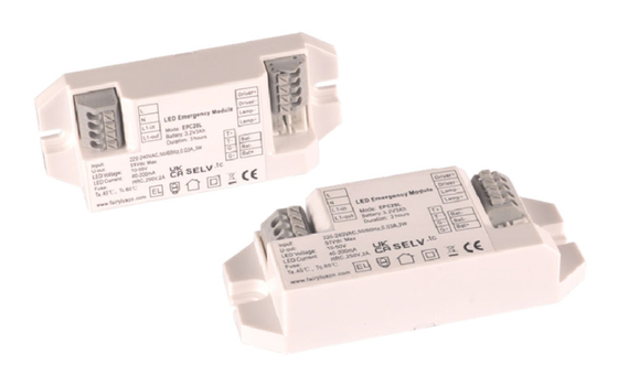 LiFePO4 Iluminación de emergencia Inversor mantenido Tipo 2W EPC20H Modulo de energía de emergencia Pequeño
