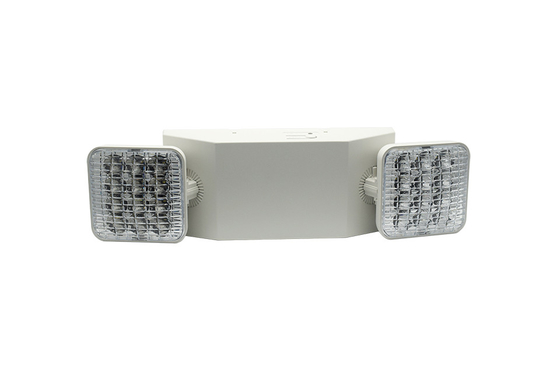3 horas de duración Luz de salida de emergencia LED interior 3W 85-265V doble cabeza Iluminación de pared