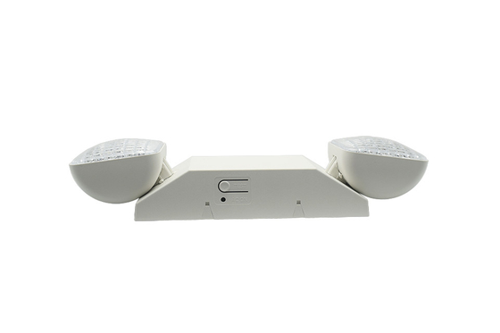 3 horas de duración Luz de salida de emergencia LED interior 3W 85-265V doble cabeza Iluminación de pared
