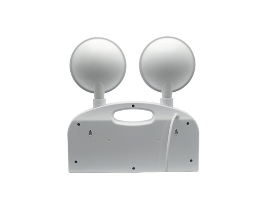 Luz de emergencia de doble cabeza de 3W AC 85-265V ABS con mango