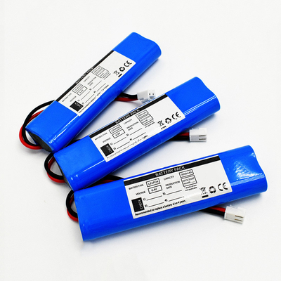 18650 3000mAh 6.4 Volt Tipo lado a lado Baterías LiFePO4 Rendimiento a altas temperaturas