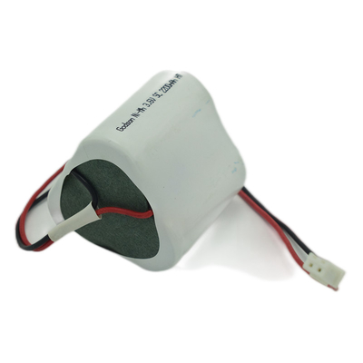 SC2200mAh 3.6 Volt OEM Luz de emergencia de reemplazo NiMH Batería con buena vida útil