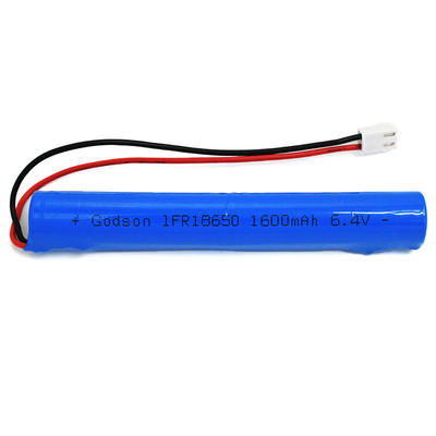 IFR 1600mAh 6.4 Volt 18650 LiFePO4 Baterías tipo stick Fácil de instalar