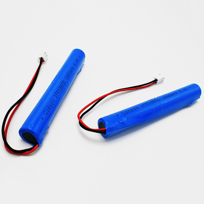IFR 1600mAh 6.4 Volt 18650 LiFePO4 Baterías tipo stick Fácil de instalar