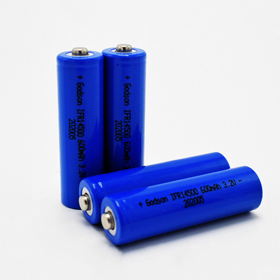 14500 600mAh 3.2V Batería LiFePO4 para luces de emergencia y señales de salida