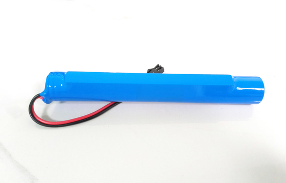 Iluminación de emergencia recargable Batería de iones de litio ICR18650 2600 MAh 7.4V ((JST-SMP-2P, UL1007 20#, 100mm)