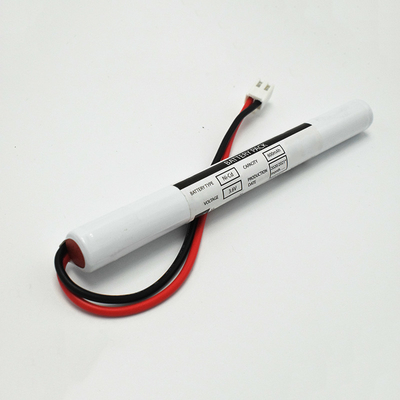 Ni Cd AA600mah 3.6 Volt Baterías de salida de luz Tipo de palo con buena seguridad