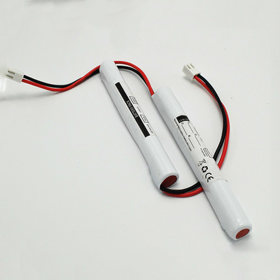 Ni Cd AA600mah 3.6 Volt Baterías de salida de luz Tipo de palo con buena seguridad