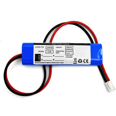IFR 600mAh 12.8V 14500 LiFePO4 Baterías recargables Tipo paralelo