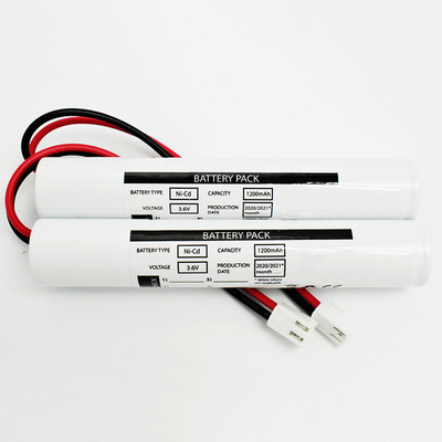 Iluminación de emergencia con LED certificada por CB Ni Cd Batería de 3.6 voltios SC1200mah