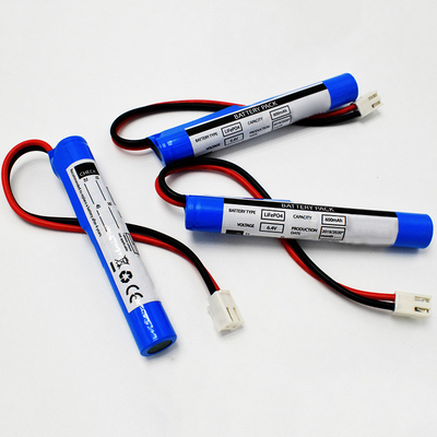 Iluminación de emergencia 600mAh 6.4 Volt Baterías tipo stick LiFePO4