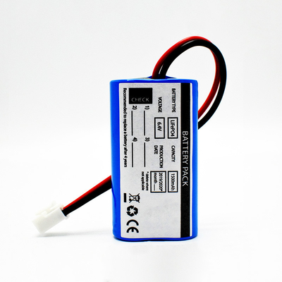 Iluminación solar de emergencia Uso lado a lado Tipo LiFePO4 Baterías 1500mAh 6.4 Volt