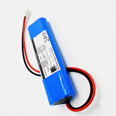 Baterías LiFePO4 tipo 18650 con doble bastón 1600mAh 12,8 Voltios Iluminación solar