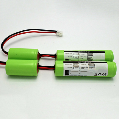 tiempos recargables de la batería C4000mAh del Ni Mh de 0.1C los 3,6 V 500 completan un ciclo