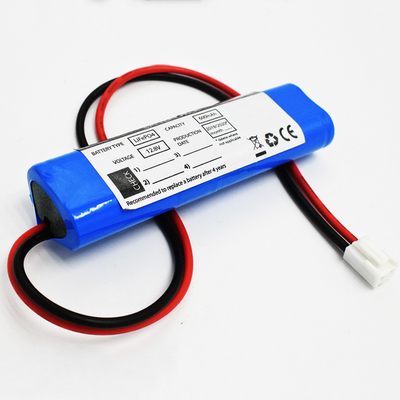 Papel de la cebada de la batería 12,8 V 600mAh del alumbrado de seguridad 12V LiFePO4