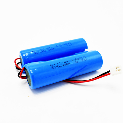 Batería de litio recargable de la luz de emergencia 3,7 V ICR18650 3200mAh