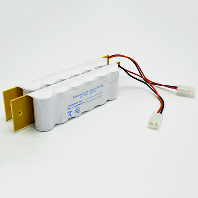 Baterías NiCd 1800mAh recargable 7.2V de la luz de la salida de socorro del tablero de la muestra
