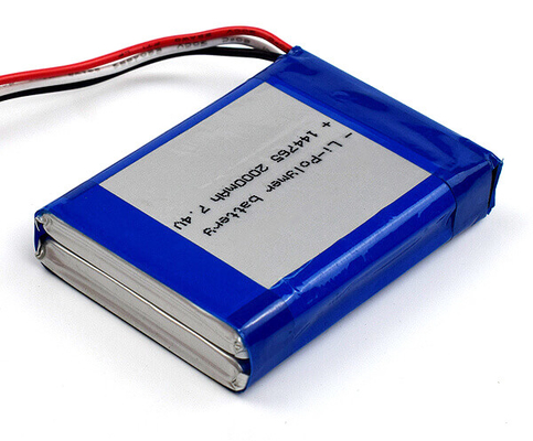 Polímero de litio 7,4 V Li Ion Battery 144765 células de 75g 2000mAh