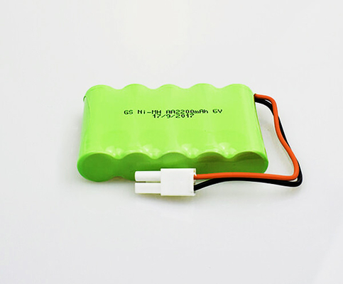 Baterías recargables NiMH 2200mAh 6.0V de la luz de la salida de emergencia del AA
