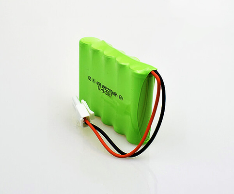 Baterías recargables NiMH 2200mAh 6.0V de la luz de la salida de emergencia del AA
