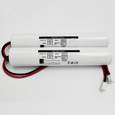 Conector recargable de las baterías 4000mAh 3,6 V JST VH 2P de la luz de la salida de emergencia