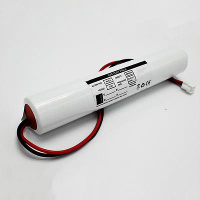 Conector recargable de las baterías 4000mAh 3,6 V JST VH 2P de la luz de la salida de emergencia