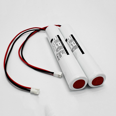 Conector recargable de las baterías 4000mAh 3,6 V JST VH 2P de la luz de la salida de emergencia