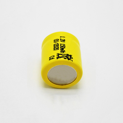 1,2 célula recargable del alumbrado de seguridad de la batería del Cd del Ni de V 150mAh
