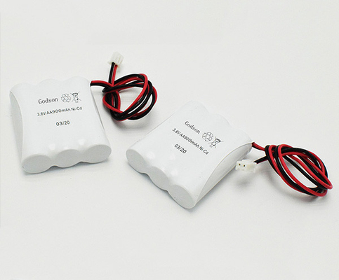 Batería de las baterías JST XHP 2P NiCd de la luz de la salida de emergencia de Aa900mah