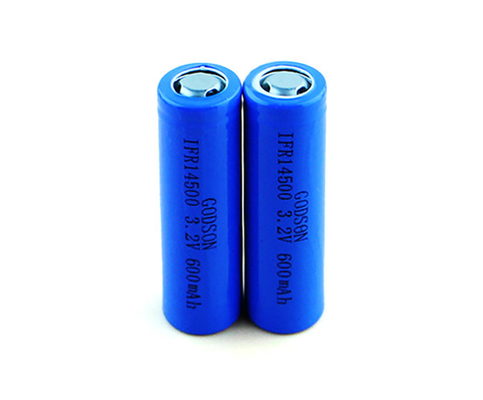 CV del cc que carga la célula de la batería IFR14500 Regarchable 3,2 V 600mAh de 12V LiFePO4