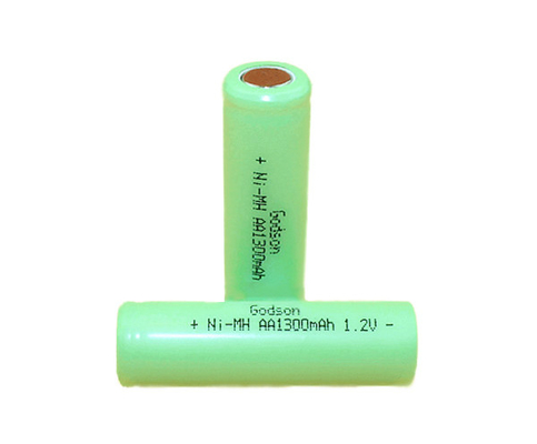 batería del Ni Mh del AA 1300mAh de la batería de la muestra de la salida de emergencia de 1.2V 0.1C