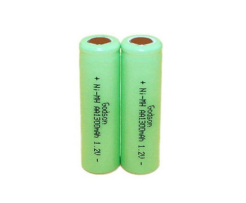batería del Ni Mh del AA 1300mAh de la batería de la muestra de la salida de emergencia de 1.2V 0.1C