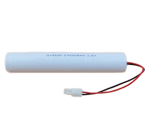Tipo del palillo baterías de la luz de la salida del Cd del Ni de las baterías de 3,6 voltios 4000mah