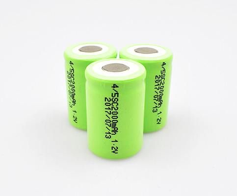 Batería 4 5sc del Ni Mh 1,2 V 2000mah para los alumbrados de seguridad