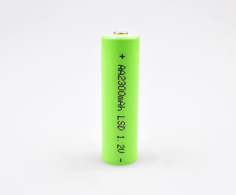 Célula de batería da alta temperatura del Ni Mh de 3,6 V AA 2300mAh 1.2V para el alumbrado de seguridad