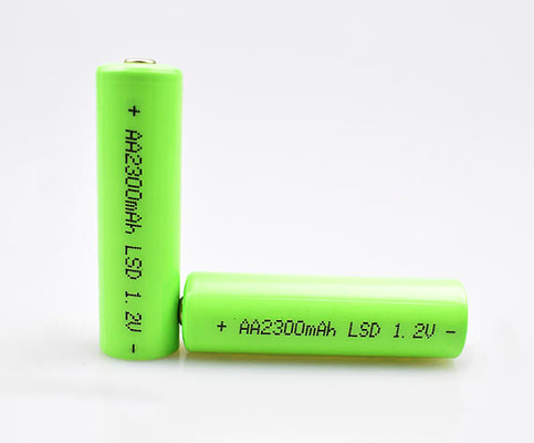 Célula de batería da alta temperatura del Ni Mh de 3,6 V AA 2300mAh 1.2V para el alumbrado de seguridad