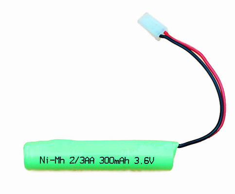 Tipo recargable del palillo de la batería 2 3AA 300mAh del Ni Mh 3,6 V 300mah