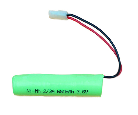 Baterías del palillo de la batería 2A 3A 650mAh 3.6V de la muestra de la salida de emergencia del Ni Mh