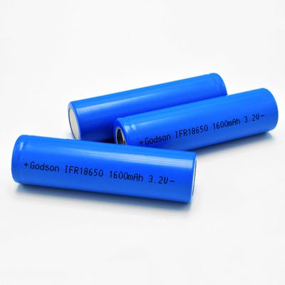 Batería segura 0.1C IFR 18650 del OEM 12V LiFePO4 3,2 V 3C 1600mA