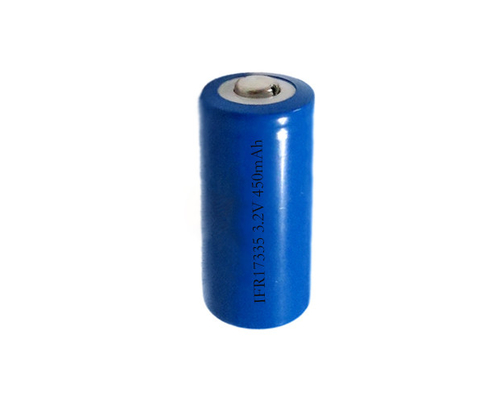 LiFePO4 recargable IFR17335 3,2 palillo de la batería 450mAh de voltio solo