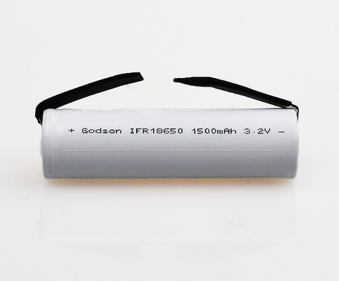 palillo de la luz de emergencia de la batería del fosfato del hierro del litio de 1500mAh 3,2 V solo 18650