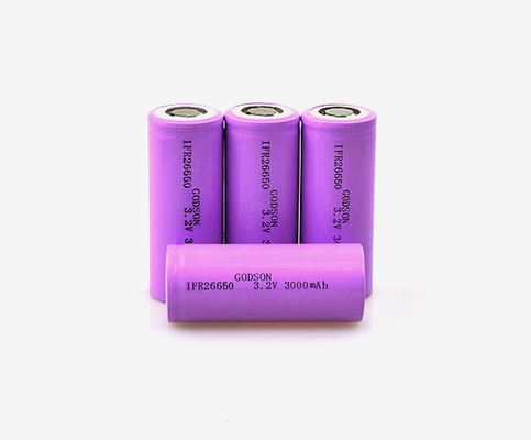 Batería de litio de la luz de emergencia LiFePO4 3.2V 3000mAh IFR26650