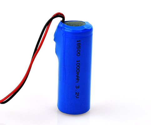 Batería de salida de emergencia de litio LiFePO4 18500 3.2V 1000mAh