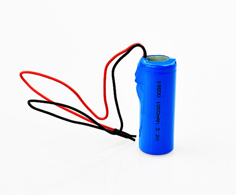 Batería de salida de emergencia de litio LiFePO4 18500 3.2V 1000mAh