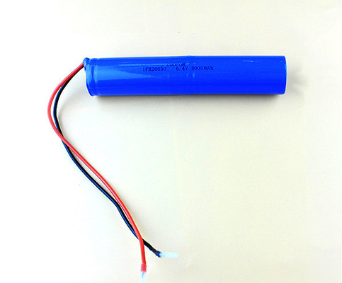 LiFePo4 voltio 3000mAh de la batería 6,4 del litio IFR26650 para el alumbrado de seguridad