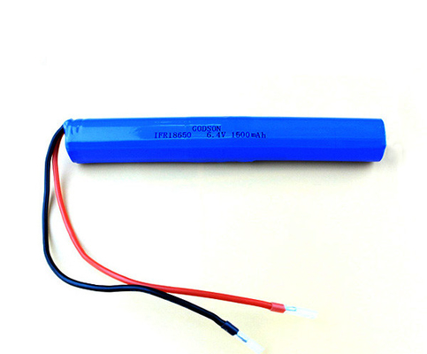 baterías 6.4V del fosfato del hierro del litio de la batería de litio de la luz de emergencia 1500mAh