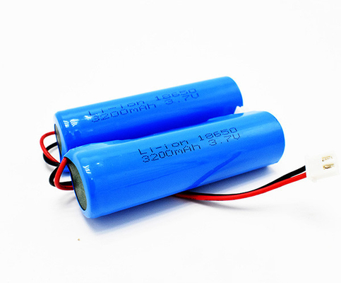 Chaqueta de PVC de 3200 MAh Emergency Light Lithium Battery ICR18650 3.70V