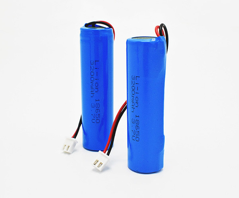Chaqueta de PVC de 3200 MAh Emergency Light Lithium Battery ICR18650 3.70V