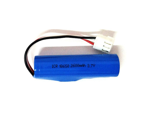 Célula de la batería recargable 3.7V ICR18650 del hierro 2600mAh del litio