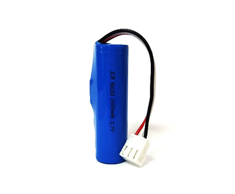 Célula de la batería recargable 3.7V ICR18650 del hierro 2600mAh del litio